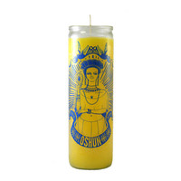 Diskon Besar Tujuh Kekuatan Afrika Elegua Orisha 7 Hari Kaca Gereja Spiritual Lilin Grosir