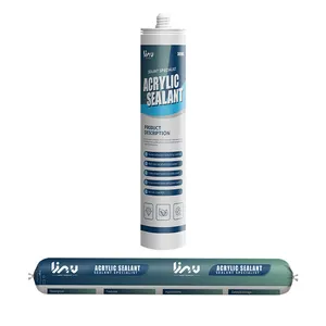 KINGWIT Non-Toxic Low Voc Multi-Purpose Acrylic Gap Sealant And Filler Cheap Price Water Based Acrylic Adhesive