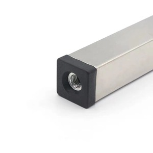 Chất lượng cao chủ đề ống cắm End vít Nut ống cắm đồ nội thất M6 M8 vuông Threaded Ống chèn - Product Image 2