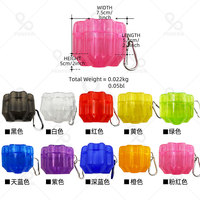Tas Dart Mini PENPEN, Kantong Plastik Transparan, Dompet, 4 Pilihan Warna, Kotak Pembawa, Kemasan Dapat Disesuaikan, Dart Digital