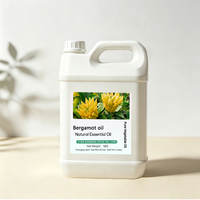 Huile essentielle de bergamote de haute qualité, 100% naturelle et biologique, de qualité supérieure, utilisée pour l'aromathérapie, les soins de la peau et les massages.