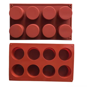 Wholesale Bpa Free Custom Logo Cylindrical Homemade Chocolate Candy <b>Cake</b> Baking Silicone <b>Mold</b> - Product Image 5