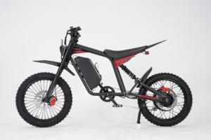 Moto électrique tout-terrain haute performance avec suspension inversée, moteur central, performance de course pour hommes, 60V - Product Image 2