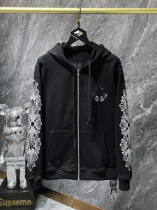 Sudadera con capucha extragrande con estampado de cruz cristiana King Mcgreen Star Harajuku, estilo Y2K gótico punk, con cremallera, estilo Harajuku Street - Product Image 5