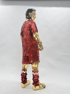 FUNTOYS, el Nuevo y Popular Disfraz de Espejo Plateado con Diseño de Balón de Fútbol para <span class=keywords><strong>Mujer</strong></span>, Ideal para Fiestas y Actuaciones - Product Image 2