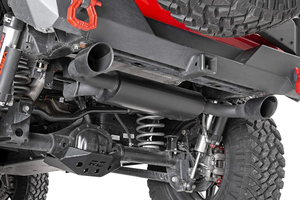 Marmitta di Scarico a Doppia Uscita Nera ad Alte Prestazioni Rough Country per <span class=keywords><strong>Jeep</strong></span> JL 2018-2024 - 96003 - Ingrosso Ricambi Auto dal Produttore - Product Image 6