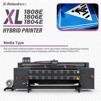 Imprimante hybride à solvant écologique haute précision X-Roland avec têtes d'impression I3200, imprimante jet d'encre industrielle pour l'impression de signalétique extérieure
