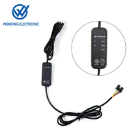 Câble de commutation Vicongroups à trois vitesses avec thermostat USB 2.0 mâle DC35135, indice de protection IP66, 5V/12V/24V, interrupteurs à température contrôlée (TDS)