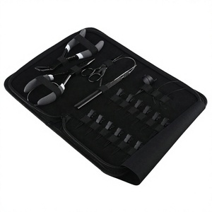 Nuevo Kit de Herramientas de Acero Inoxidable para Extensiones de Cabello: Removedor de Cuentas, Alicates de Crimpado, Gancho de Extracción, Tijeras de Bucle, 12 Pinzas Tipo C - Product Image 1