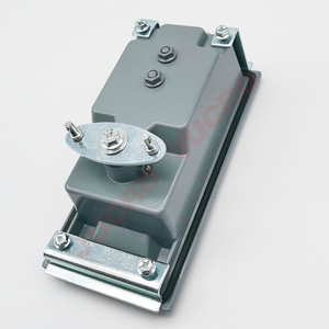 Cerradura de panel de aleación de zinc pintada en azul y gris a precio de fábrica, candado - Product Image 5