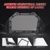Pare-brise transparent pour moto, déflecteur de vent, pare-brise adapté aux accessoires Honda Cross Cub CC11, vente en gros d'usine