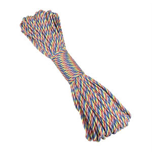 Paracord Duradero y Colorido al por Mayor, de 7 Hilos, Herramienta Multifunción de Supervivencia para 31 Metros/Rollo, para Campismo al Aire Libre y Bricolaje - Product Image 2