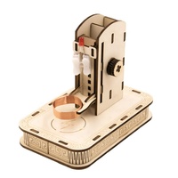 Kit d'expérimentation scientifique DIY sans fil, modèle éducatif STEAM en bois pour enfants