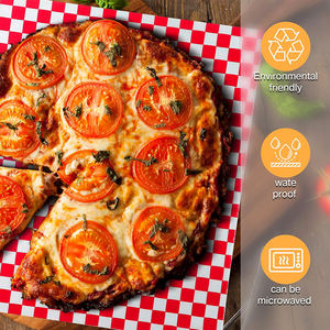 Papier sulfurisé |   Papier d'emballage pour hamburgers résistant à l'huile et à la graisse de qualité alimentaire, couleur personnalisée pour l'industrie de la restauration, biscuits - Product Image 1