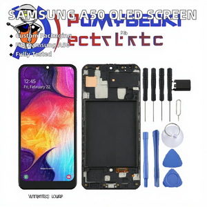 Hochwertiger OLED-Bildschirm für Samsung A50/A50S Handy-kompatibles LCD-<span class=keywords><strong>Display</strong></span> 1 Jahr Garantie - Product Image 2