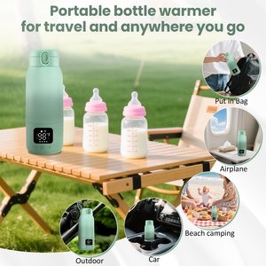 Chauffe-<span class=keywords><strong>biberon</strong></span> portable pour les voyages, chauffe-eau et lait pour bébé avec chauffage rapide et longue durée de vie de la batterie, grande capacité de 17 onces - Product Image 5
