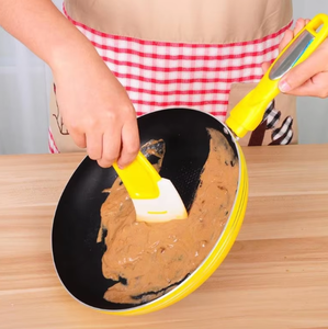 Accessoires spatule anti-taches pour nettoyer les casseroles sales, spatule en silicone antiadhésive pour nettoyer les casseroles, grattoir à huile, épandeur de <span class=keywords><strong>beurre</strong></span>, outil de cuisine - Product Image 3