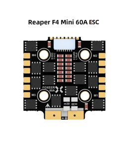 FOXEER Reaper F722 V4 Mini F4 Slim Mini ESC 128K 60A BL32 4-en-1 9~40V Contrôleur de vitesse électronique pour course FPV - Product Image 5