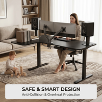 Table de jeu électronique AOR moderne avec cadre en fibre de carbone à double section, protection contre la surchauffe, vente en gros d'usine