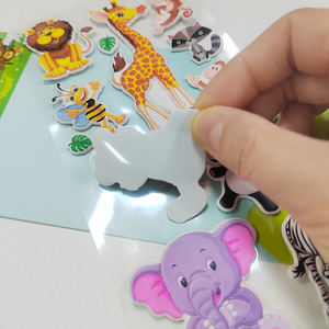 Autocollants doux et moelleux personnalisés en impression 3D d'animaux <span class=keywords><strong>pour</strong></span> bébés garçons et filles - Product Image 3