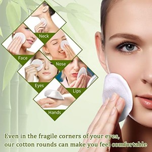 Disques démaquillants jetables <span class=keywords><strong>en</strong></span> <span class=keywords><strong>tissu</strong></span> non tissé avec tampons démaquillants - Product Image 2