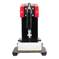 Nouvelle presse à chaud hydraulique manuelle portable mini AP1903, plateau 6x12cm, pression 1 tonne pour l'extraction de la colophane