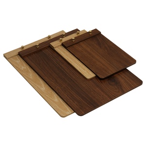 Présentoir professionnel personnalisé A3A4A5 pour restaurant et bar Support de menu haut de gamme en <span class=keywords><strong>bois</strong></span> <span class=keywords><strong>massif</strong></span> - Product Image 1