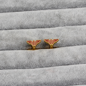 Mancuernillas de <span class=keywords><strong>la</strong></span> <span class=keywords><strong>Serie</strong></span> ZRM Fashion Hero Wonder Woman, Aleación de Zinc, Accesorios Unisex para Camisa, Servicio de Fabricación de Muestras en Zhejiang para Bodas - Product Image 2