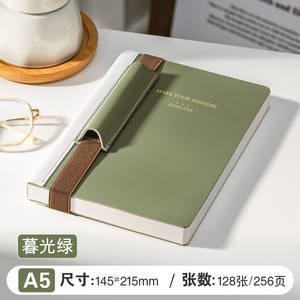 Set <span class=keywords><strong>de</strong></span> Regalo <span class=keywords><strong>de</strong></span> Cuaderno Gangtong, Agenda con Correa, Tapa Blanda, Bloc <span class=keywords><strong>de</strong></span> Notas A5, Simple, Portátil, para Oficina, Estudiantes - Product Image 6