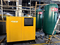 Compresseur d'air à vis haute efficacité 37 kW 55 kW 75 kW type VSD Compresseur industriel à vendre