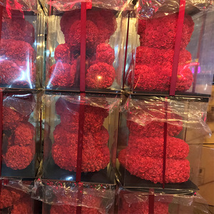 Orsetto di <span class=keywords><strong>Rose</strong></span> in Schiuma di Alta Qualità da 25cm e 40cm, Best Seller 2026 con Confezione Regalo - Regalo per San Valentino - Product Image 6