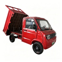Tricycle électrique cargo à 3 roues avec cabine pour la livraison en ferme, voiture électrique de livraison directe d'usine