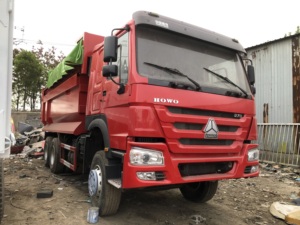 Promoción Usado 8X4 HOWO Camión Motor diésel Sinotruk Camiones volquete 40 Ton HOWO Dumer Trucks precio - Product Image 4