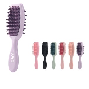 Brosse à shampooing à long manche, produit de soin personnel, peigne de massage du cuir chevelu, brosse à shampooing pour bébé, brosse de bain pour usage domestique - Product Image 1