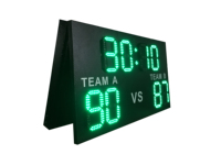Tableau d'affichage électronique multisports à grand écran LED pour basketball, football, volley-ball, badminton, tennis de table
