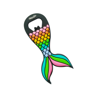 Bán hàng nóng PVC phim hoạt hình động vật tủ lạnh nam châm mở chai cá nhân Tùy chỉnh cao su dễ thương mở chai Trái Tim Mở chai - Product Image 6