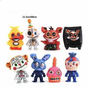 Figuras coleccionables temáticas <span class=keywords><strong>de</strong></span> Night Bear Park, decoraciones <span class=keywords><strong>de</strong></span> pasteles, <span class=keywords><strong>película</strong></span> <span class=keywords><strong>de</strong></span> <span class=keywords><strong>terror</strong></span>, cinco noches, figuras <span class=keywords><strong>de</strong></span> acción extraíbles, Juguetes - Product Image 6