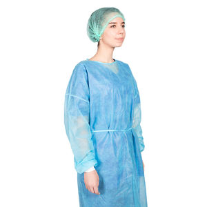 PP monouso non tessuto isolamento camice Sterile <span class=keywords><strong>Spunbond</strong></span> manica lunga abiti medici per i pazienti - Product Image 6