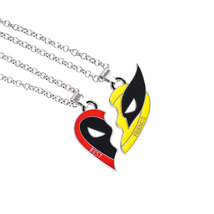 Collana con Ciondolo in Lega Personalizzata <span class=keywords><strong>Deadpool</strong></span> 3, Gioielli Trendy per Migliori Amici, Vendita all'Ingrosso Transfrontaliera - Product Image 4