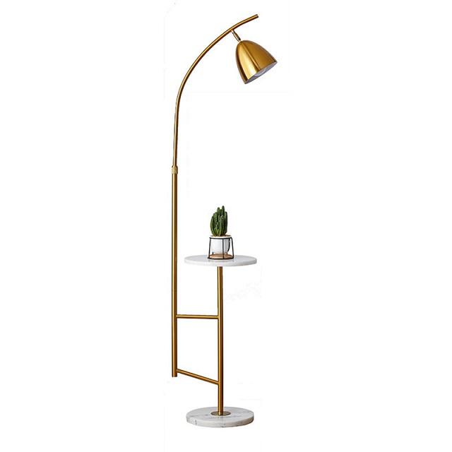 golden floor standing lamp