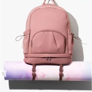 Échantillon gratuit - Sac à dos léger pour ordinateur portable, résistant à l'eau, en polyester, pour femmes, idéal pour le sport et les voyages, certifié BSCI. - Product Image 2
