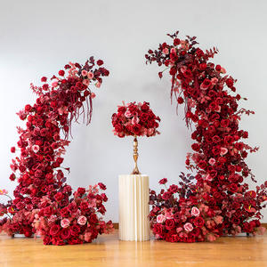 ดอกไม้ประดิษฐ์ 5 มิติ สำหรับตกแต่งวันหยุด ดอกไม้ประดิษฐ์คุณภาพสูงสำหรับคริสต์มาส ปีใหม่ งานแต่งงาน ฉากหลังโรงแรม สำหรับอินฟลูเอนเซอร์ทางอินเทอร์เน็ต - Product Image 2