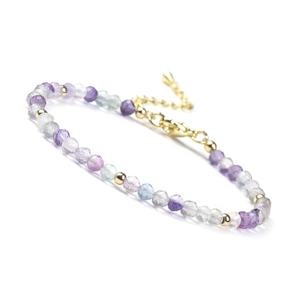 ลูกปัดคลอเบดส์ขายส่ง ขนาด 4 มม. ทรงกลมเหลี่ยมเพชรพลอย ซันสโตน ซิทริน อะพาไทต์ โกเมน หินธรรมชาติ ลูกปัดเล็กสำหรับทำสร้อยข้อมือ เครื่องประดับอัญมณี - Product Image 6