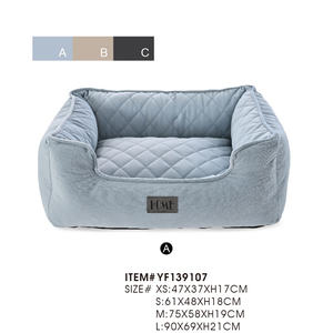 <span class=keywords><strong>Cama</strong></span> Ortopédica para Perros, Lavable, de Felpa, Antideslizante y con Soporte, para Perros Pequeños, Medianos y Grandes, y Gatos - Product Image 1