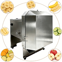 Commerciële elektrische bananen snijmachine, 10 inch, roestvrij staal, CE gecertificeerd voor smoothie bowls in de VS