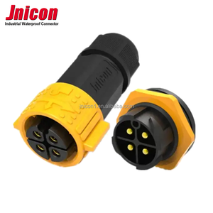 4 Pin Электрический кабельный разъем M25 IP67 водонепроницаемый разъем питания 2 3 5 6 8 Pin Кабельный разъем Push Locking - Product Image 6
