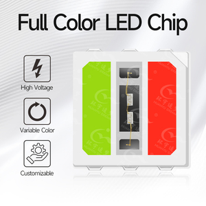 Hy Chất lượng cao <span class=keywords><strong>5050</strong></span> <span class=keywords><strong>Led</strong></span> RGB 48V <span class=keywords><strong>LED</strong></span> <span class=keywords><strong>SMD</strong></span> Tri ba màu sắc kép <span class=keywords><strong>SMD</strong></span> <span class=keywords><strong>LED</strong></span> chip cho xây dựng Ballast bóng đèn - Product Image 3