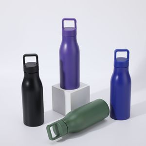 Bouteille d'eau isotherme en acier inoxydable à double paroi, nouvelle conception européenne, pour la randonnée - Product Image 1