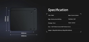 Tappetino per mouse Scyrox Sosu con spessore di 4,5 mm, offre comfort e mantiene il tappetino piatto, morbido e resistente, con confezione a tamburo per uso gaming - Product Image 6