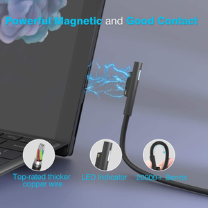 แหล่งจ่ายไฟ127W อเนกประสงค์สำหรับไมโครซอฟต์ | อะแดปเตอร์ดั้งเดิมสำหรับหนังสือพื้นผิวสตูดิโอแล็ปท็อปและอุปกรณ์อื่นๆที่รองรับ - Product Image 2